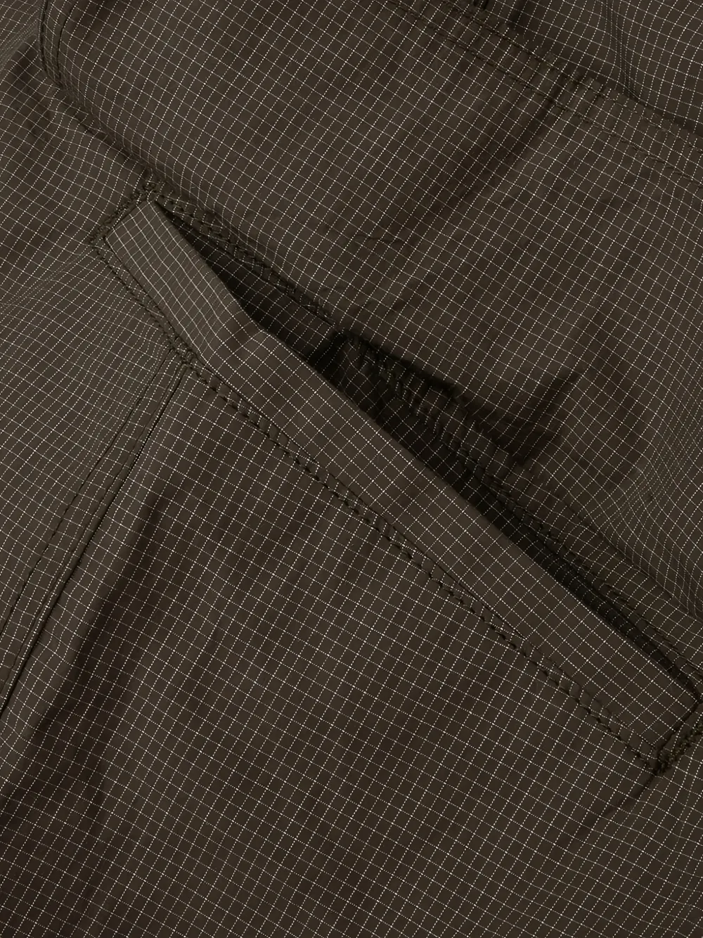 Nahmias Geruite cargo broek Groen