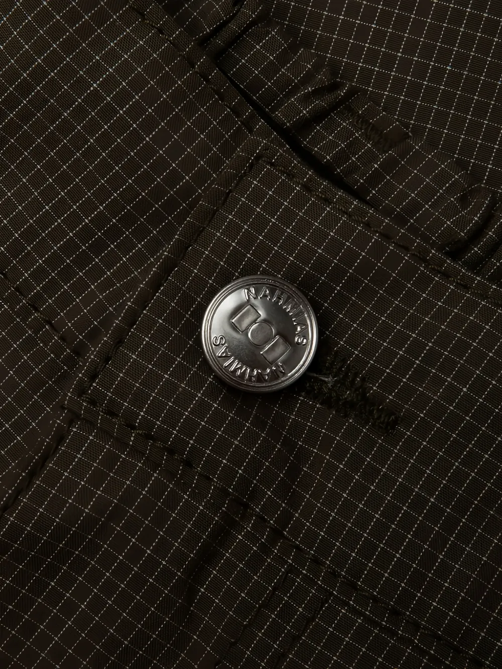 Nahmias Geruite cargo broek Groen