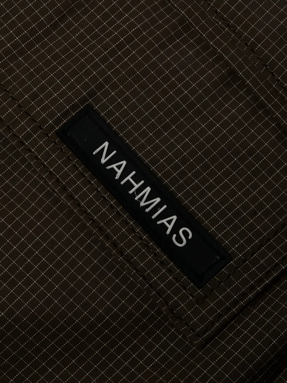 Nahmias Geruite cargo broek Groen