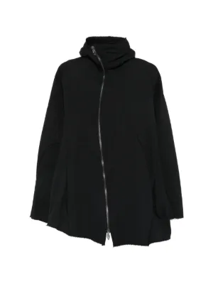 Sacai ジップアップ カーディガン | ブラック | FARFETCH JP