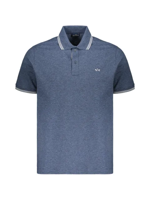 Paul & Shark mélange polo shirt