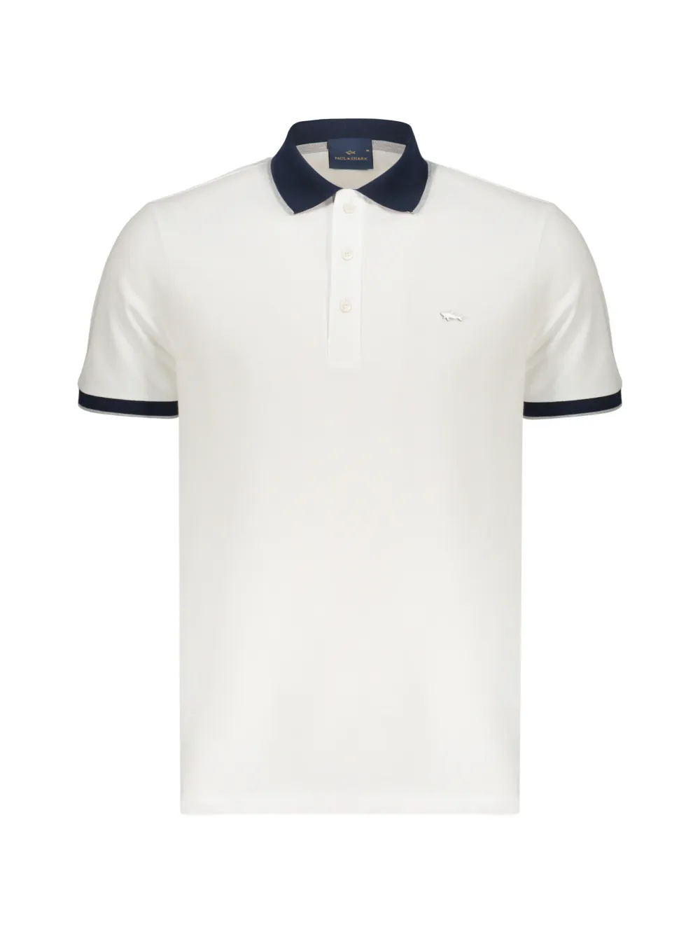 Paul & Shark logo-plaque polo shirt - Weiß