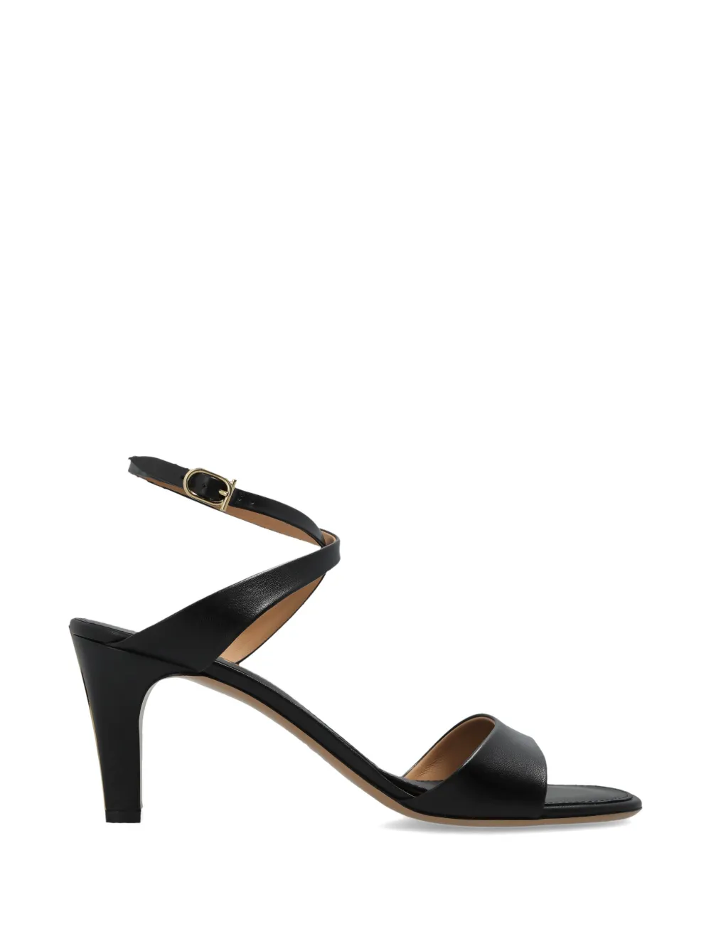 Ferragamo Teresy crossover-strap sandals Zwart