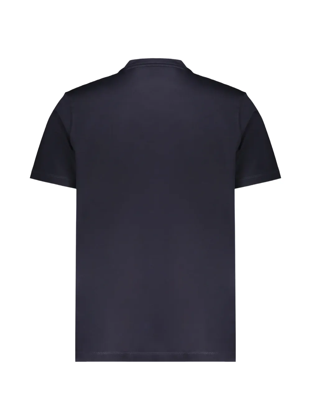 Paul & Shark T-shirt met geborduurd logo en V-hals Blauw