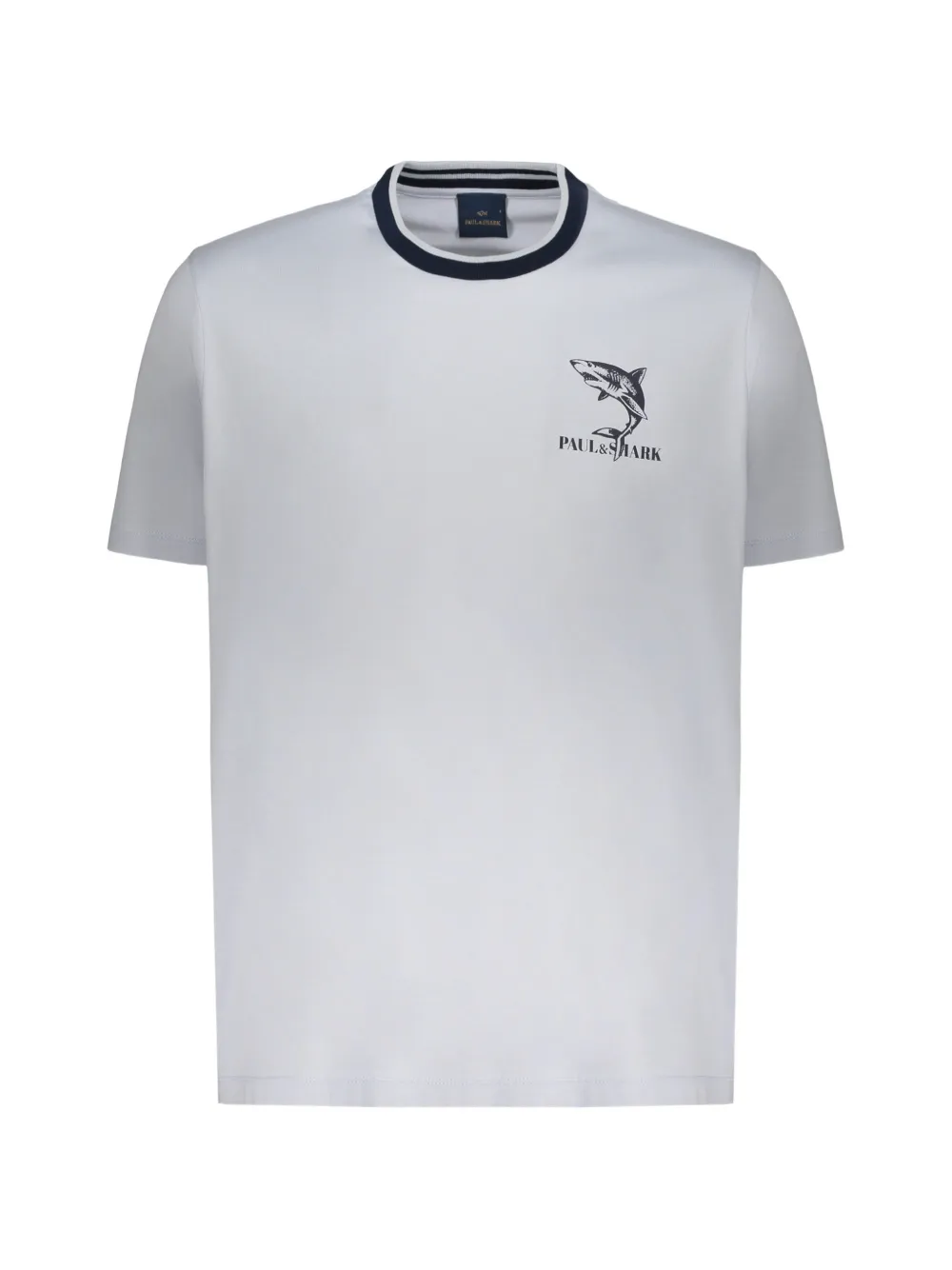 Paul & Shark logo-print crew-neck T-shirt - Blu