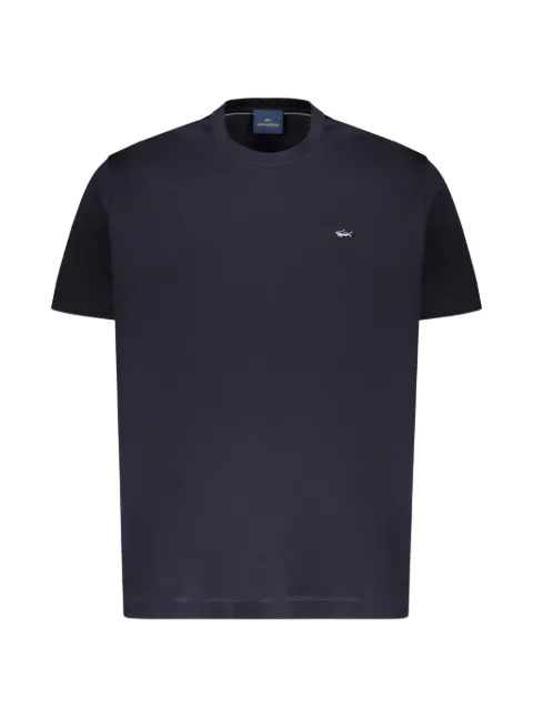 Paul & Shark logo-patch cotton T-shirt