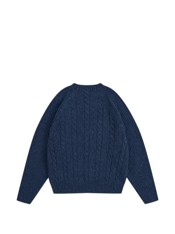 GOSHA RUBCHINSKIY ケーブルニット セーター | ブルー | FARFETCH JP