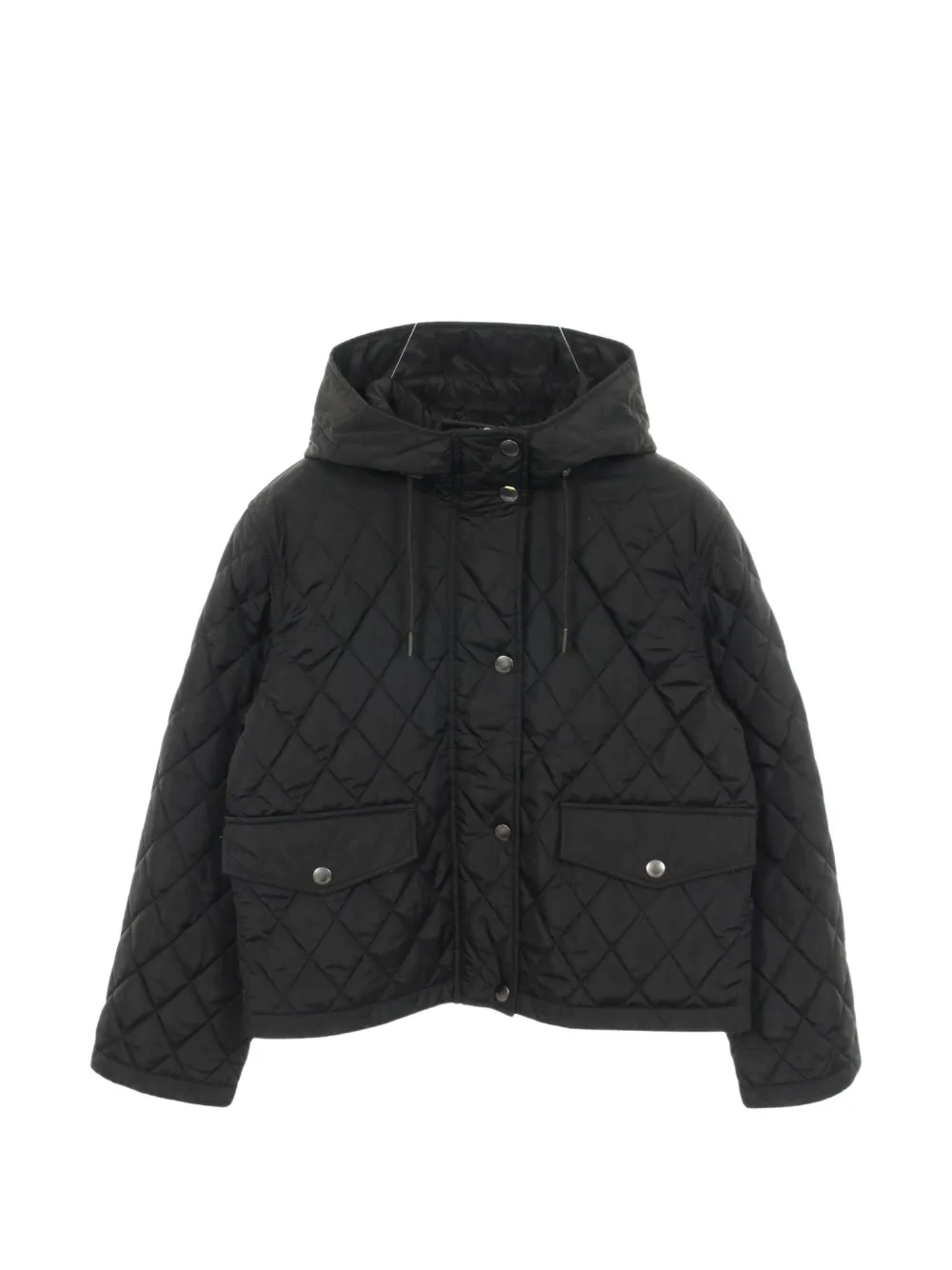 Burberry Pre-Owned 2010s hooded quilted jacket - Nero