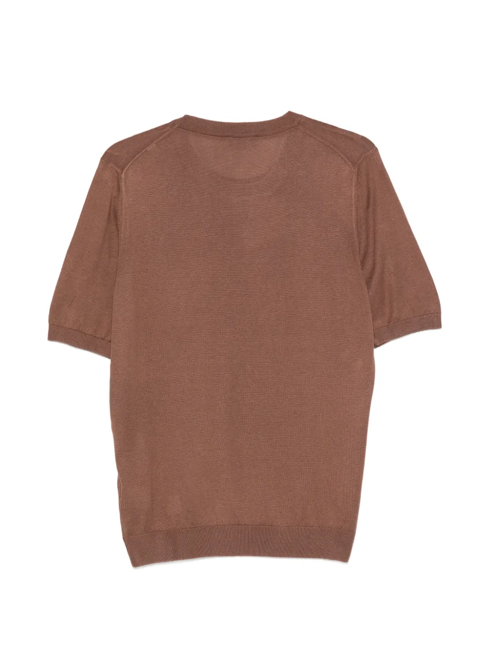Barba Gebreid T-shirt Bruin