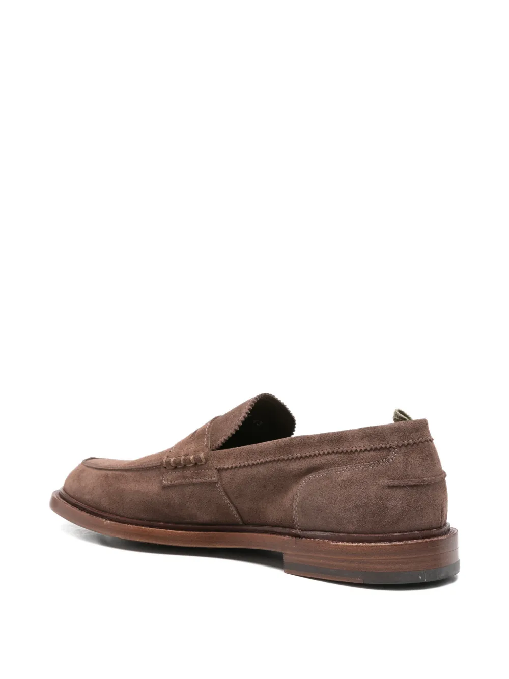 Officine Creative Sax 001 suede loafers Bruin