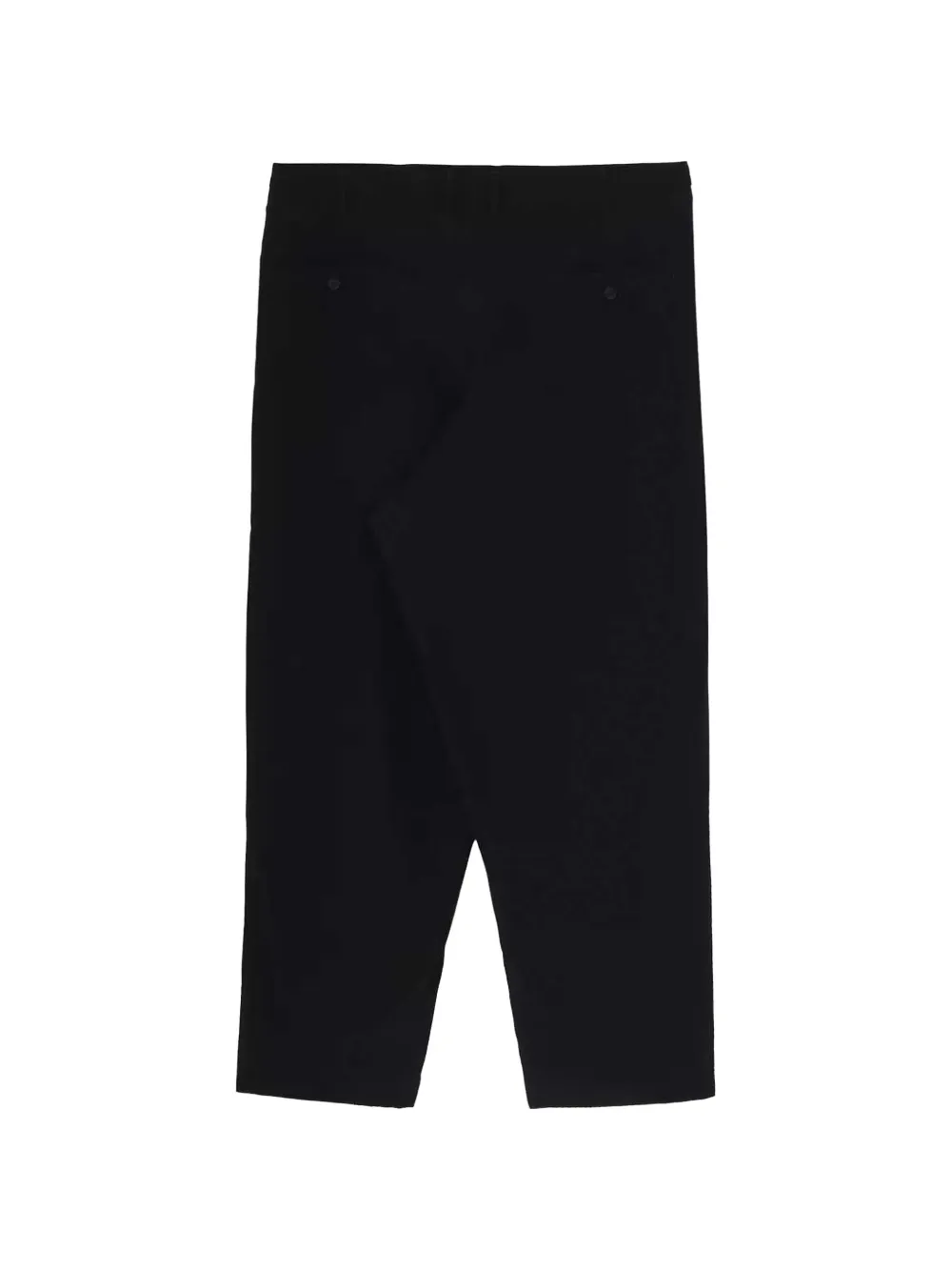 Yohji Yamamoto Geplooide chino Zwart