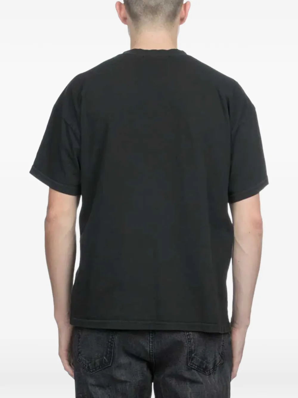 ALEXANDER DIGENOVA Heaven T-shirt met tekst Zwart