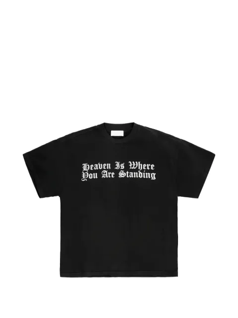 ALEXANDER DIGENOVA Heaven slogan-print t-shirt