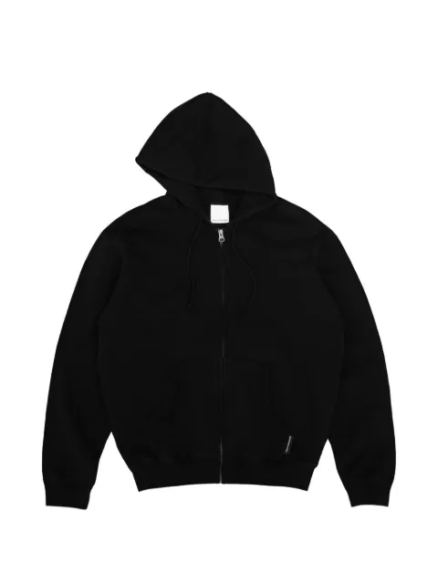 Gosha Rubchinskiy logo-patch zip-up hoodie