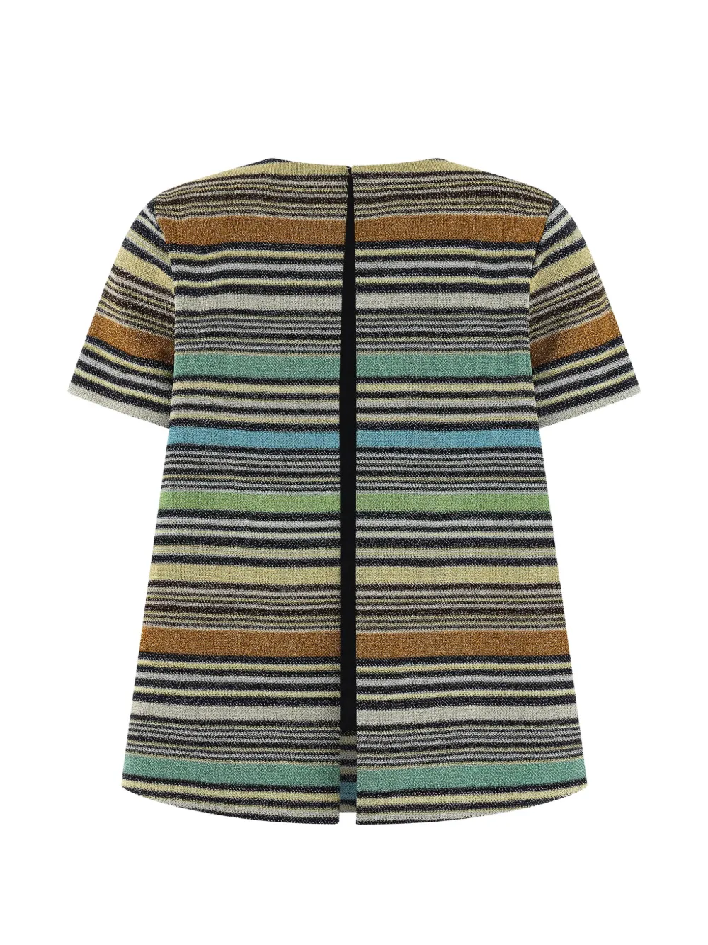 Missoni Gestreepte blouse met metallic-effect Zwart