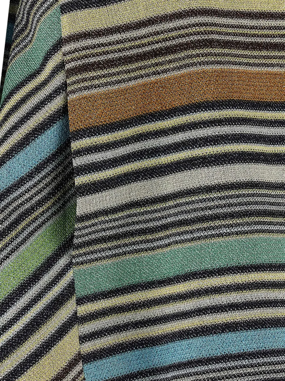 Missoni Gestreepte blouse met metallic-effect Zwart