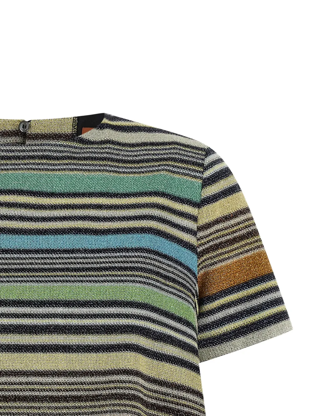 Missoni Gestreepte blouse met metallic-effect Zwart