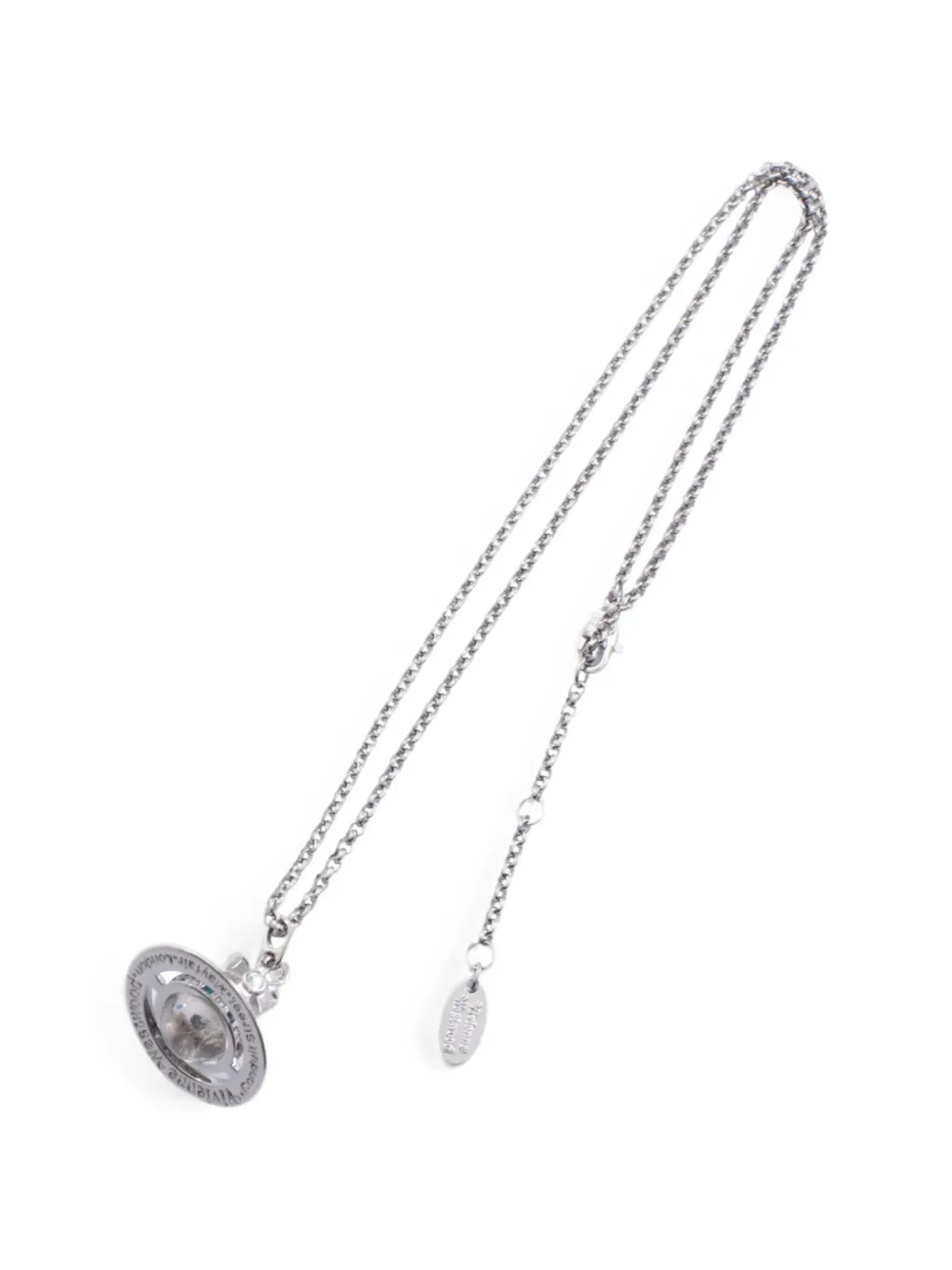 Vivienne Westwood Pre-Owned 2020s Tiny Orb necklace - Argento