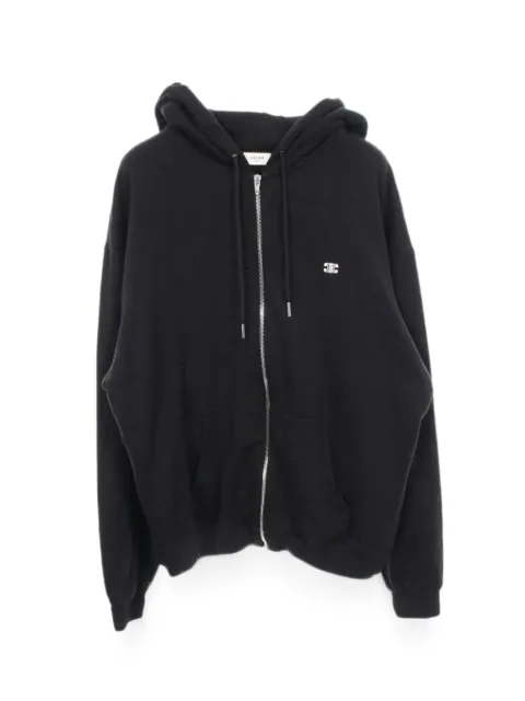 Celine Pre-Owned 00s Triomphe embroidery zip-up hoodie