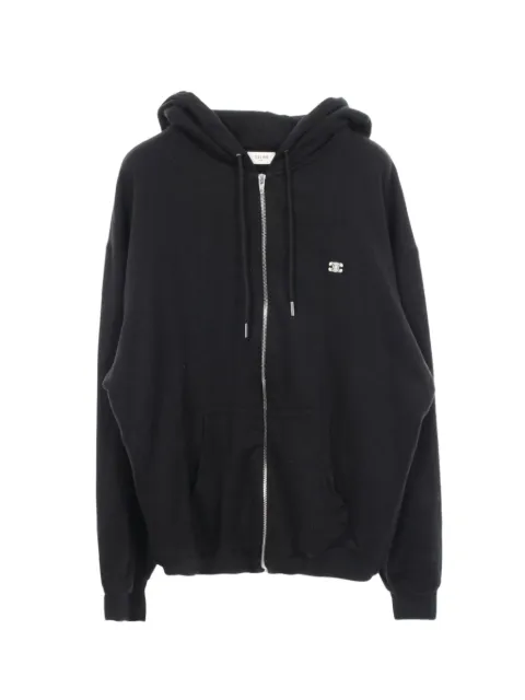 Celine Pre-Owned sudadera con capucha y bordado Triomphe 2000
