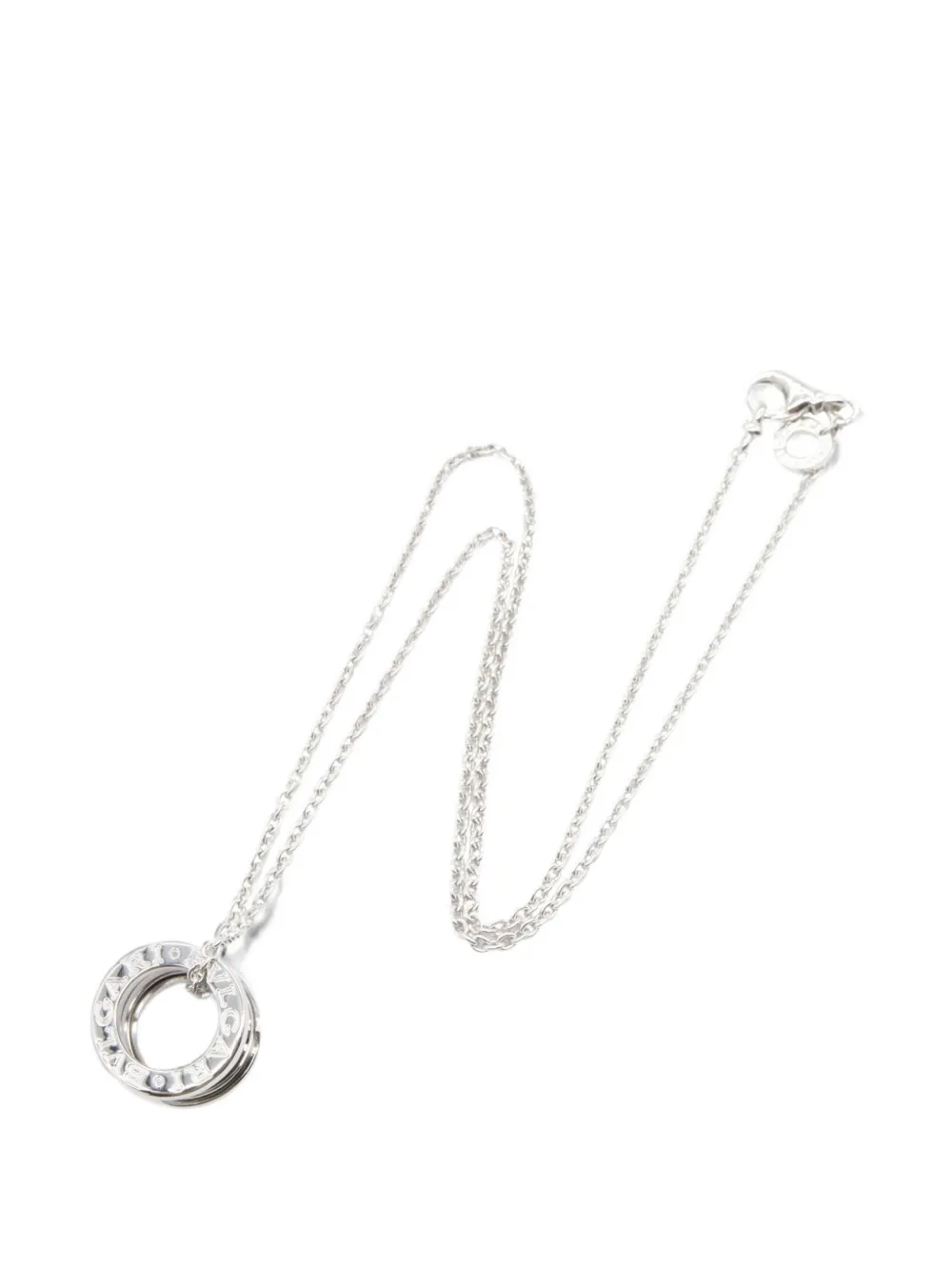 Bvlgari Pre-Owned 2010s B-zero1 necklace - Silber