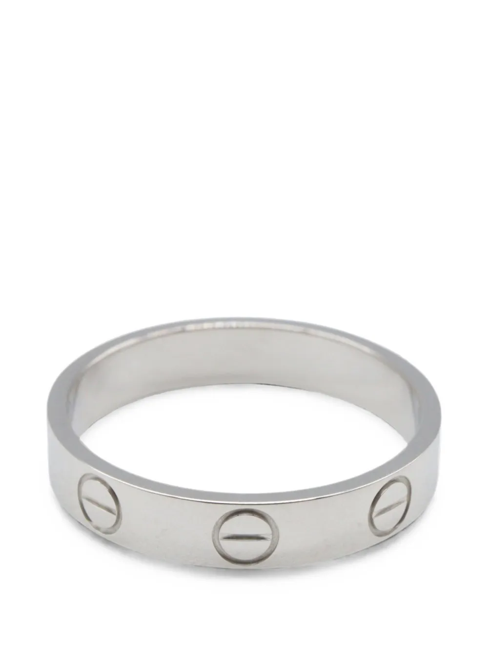 Cartier 2010s mini Love ring - Silber
