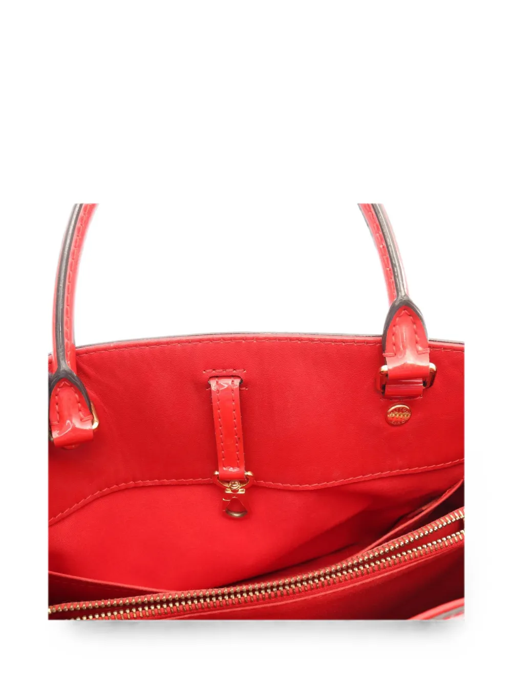 Louis Vuitton Pre-Owned 2015 Montaigne MM Tote Bag mit Monogramm - Rot