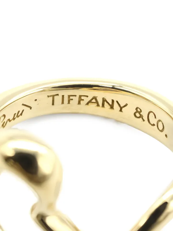 Tiffany & Co. Pre-Owned x Elsa Peretti 2010s Open Heart Ring