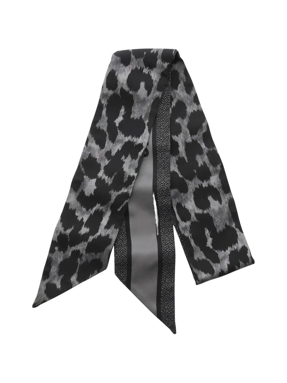Christian Dior Pre-Owned 2010s Mitzah leopard scarf - Schwarz