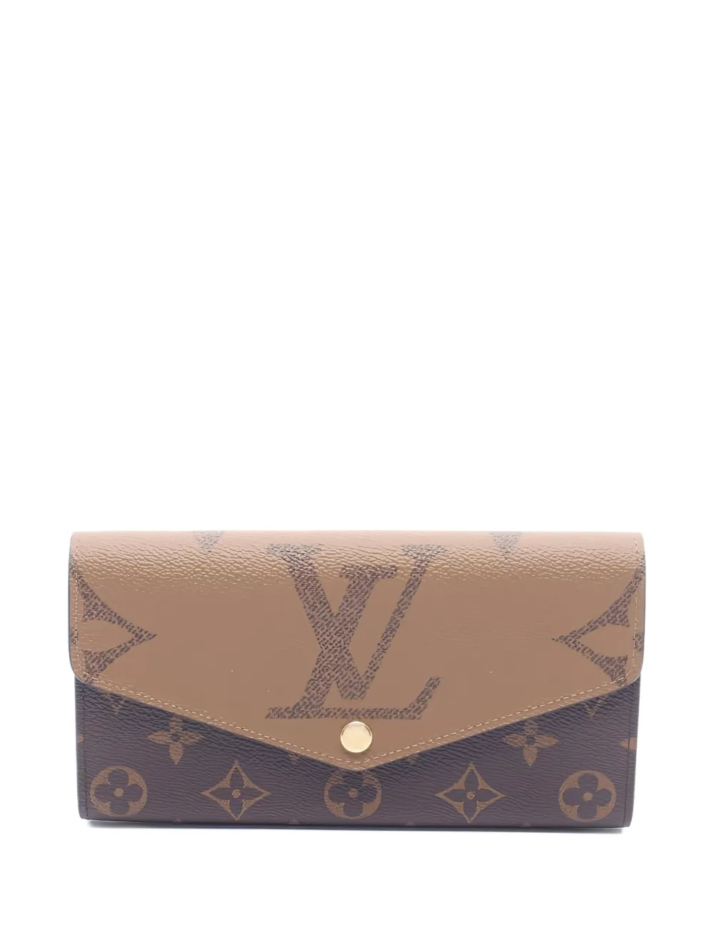 Louis Vuitton Pre-Owned 2010s Portefeuille Sarah Giant reverse wallet - Toni neutri