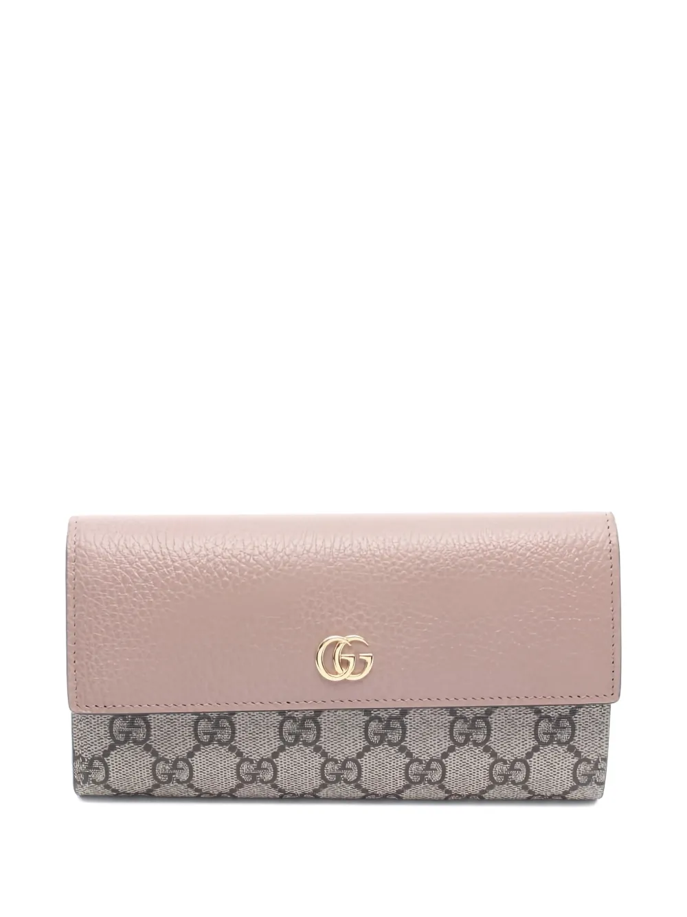 Gucci Pre-Owned 2010s Petite Marmont continental wallet - Toni neutri