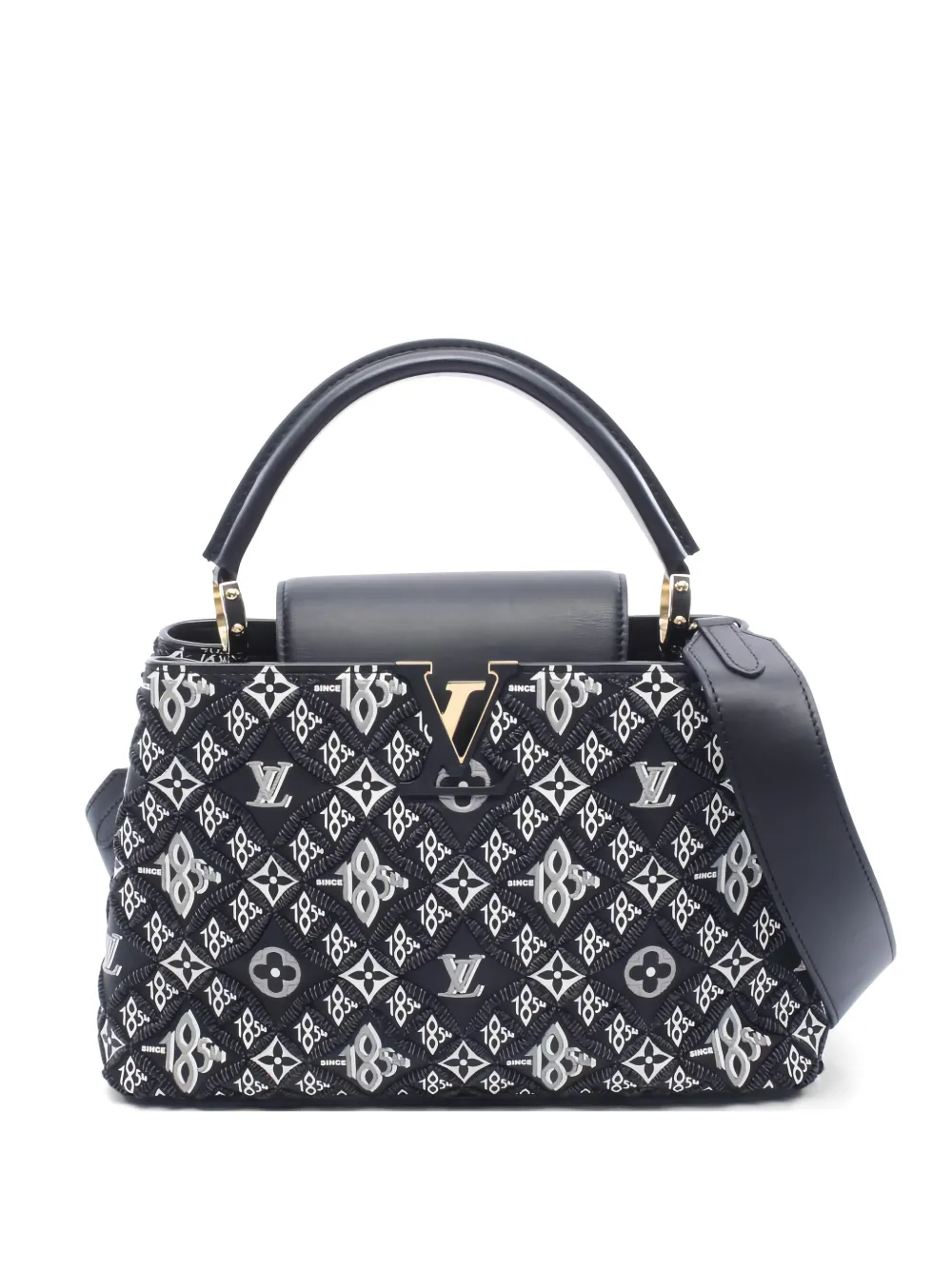 Louis Vuitton Pre-Owned 2021 Capucines MM Since 1854 handbag - Nero