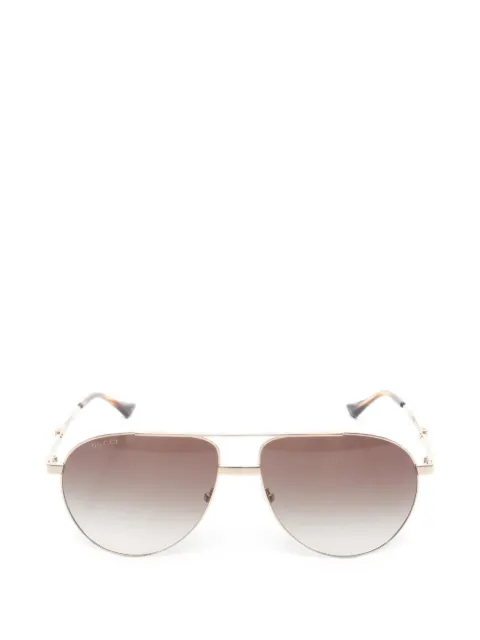 Gucci Pre-Owned Pilot-frame sunglasses