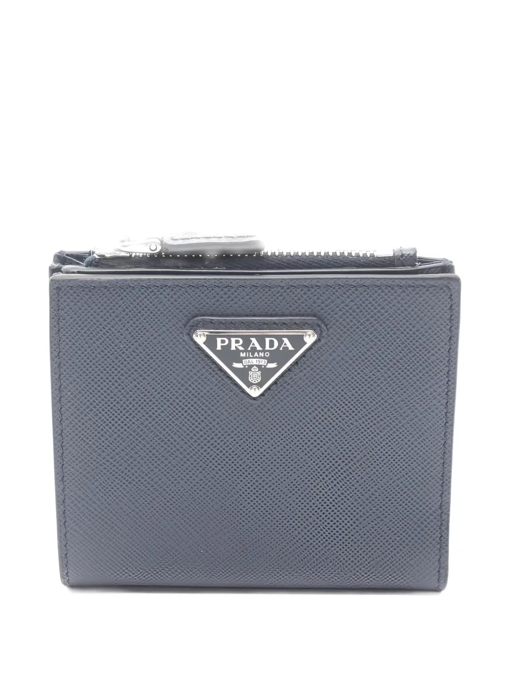 Prada Pre-Owned 2010s Saffiano bi-fold wallet - Blu