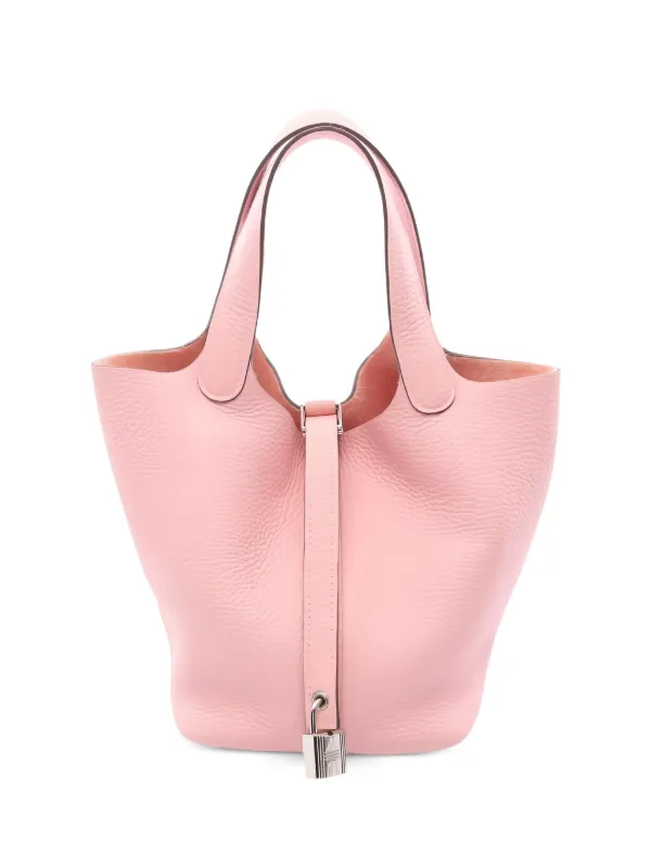 Hermès Pre-owned Picotan Lock Handbag in Pink