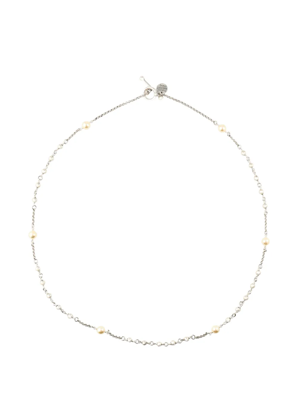 Philippe Audibert Wilna pearl-embellished necklace - Silber