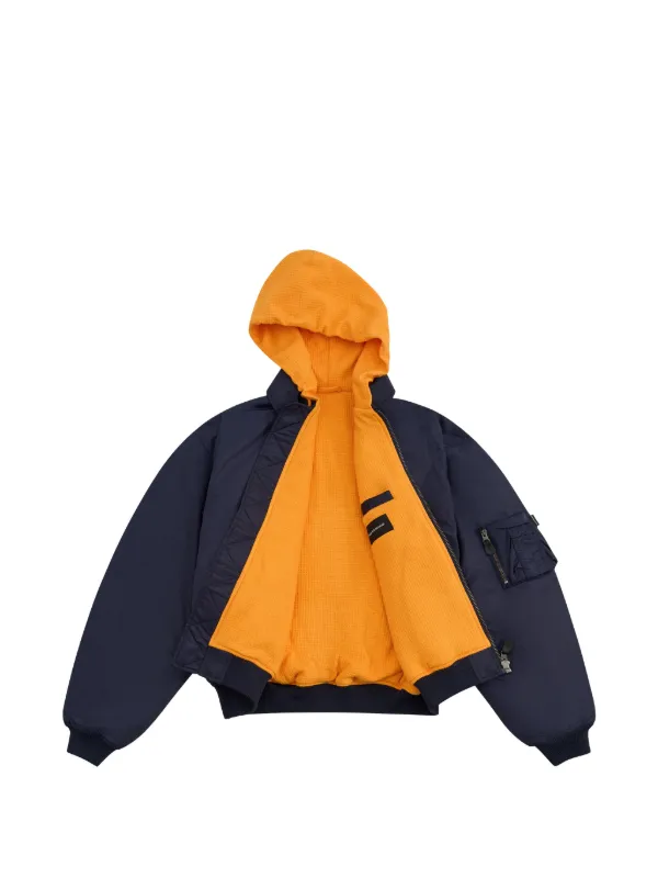 ジャケット・アウター GOSHA RUBCHINSKIY Hooded Bomber Jacket ジャケット・アウター GOSHA RUBCHINSKIY Hooded Bomber Jacket BLACK