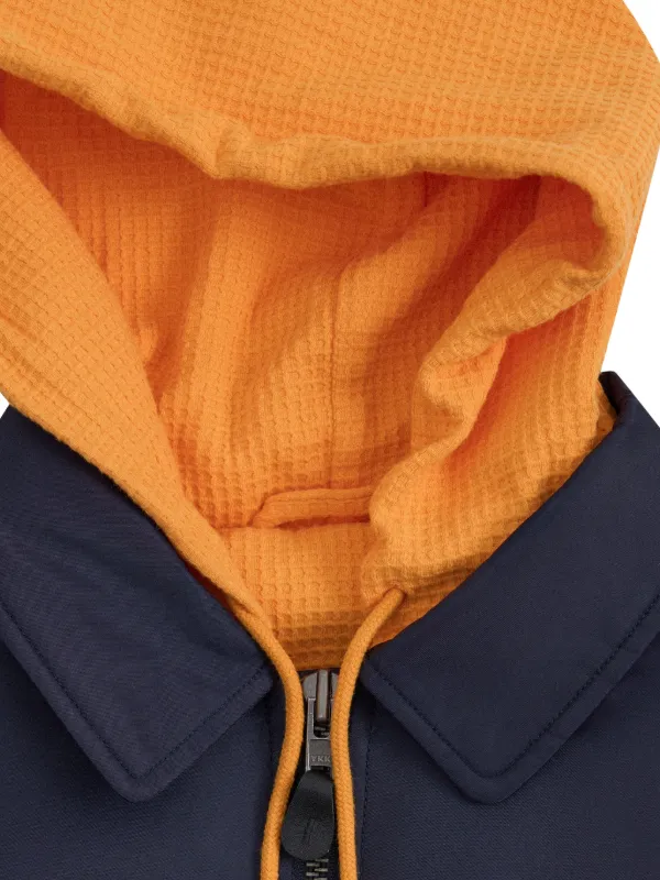 GOSHA RUBCHINSKIY Padded Hooded Bomber Jacket | Blue | FARFETCH