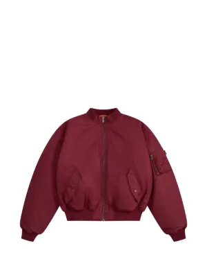 GOSHA RUBCHINSKIY padded-design zip-up Bomber Jacket | Brown