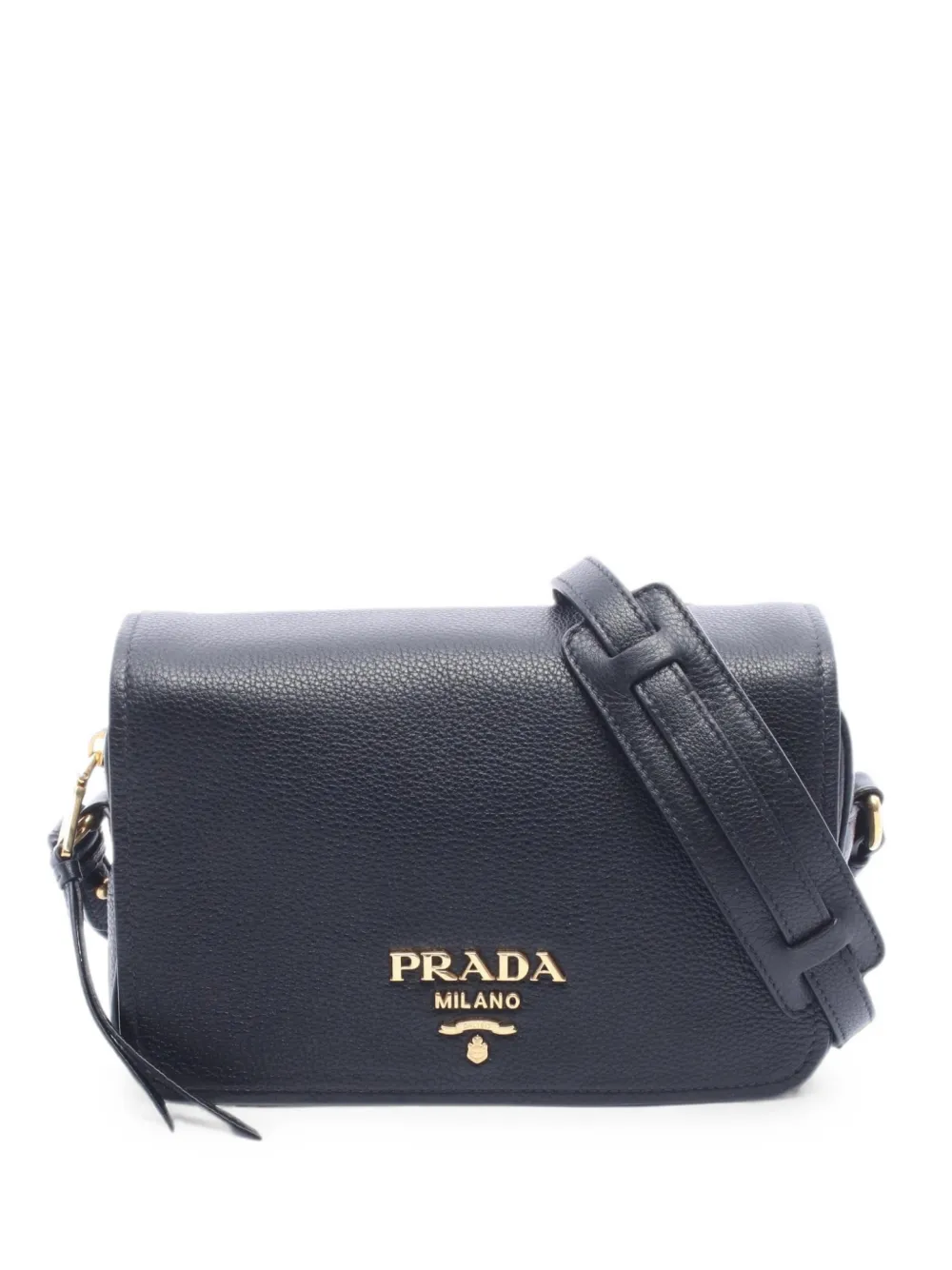 Prada Pre-Owned Borsa a spalla Vitello Phenix anni 2010 - Nero