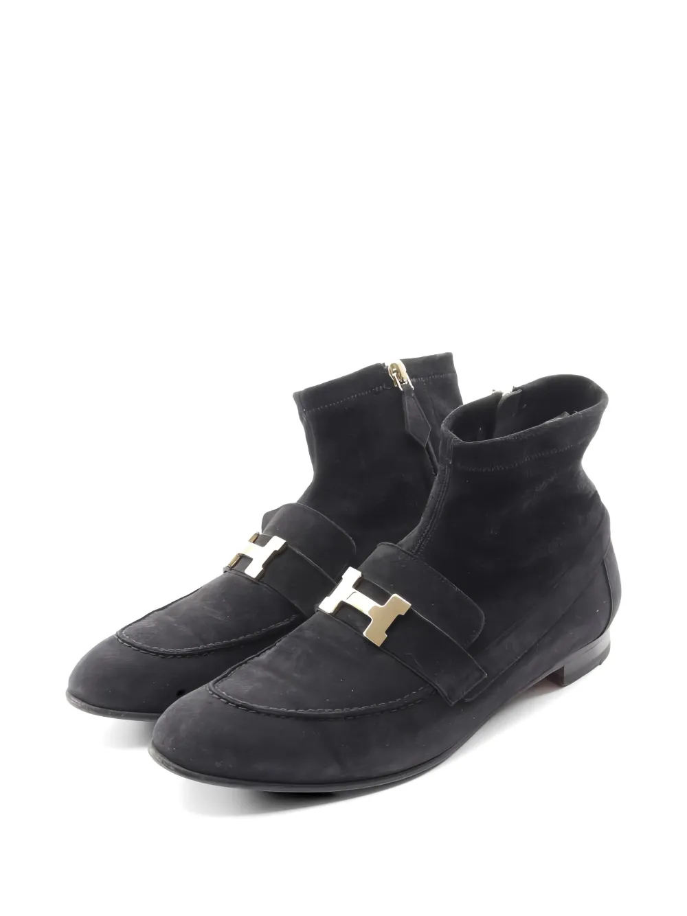Hermès Pre-Owned 2000s Saint-Honoré ankle boots - Schwarz