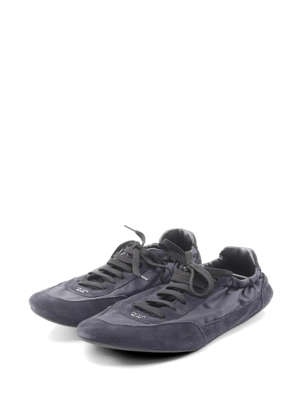 Prada Pre-Owned 2010s Re-Nylon Collapse sneakers - Blau