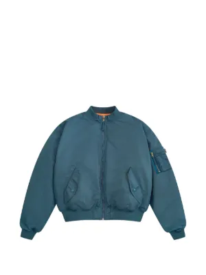 GOSHA RUBCHINSKIY padded-design zip-up Bomber Jacket | Brown