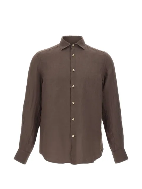 MC2 Saint Barth Pamplona button-down linen shirt