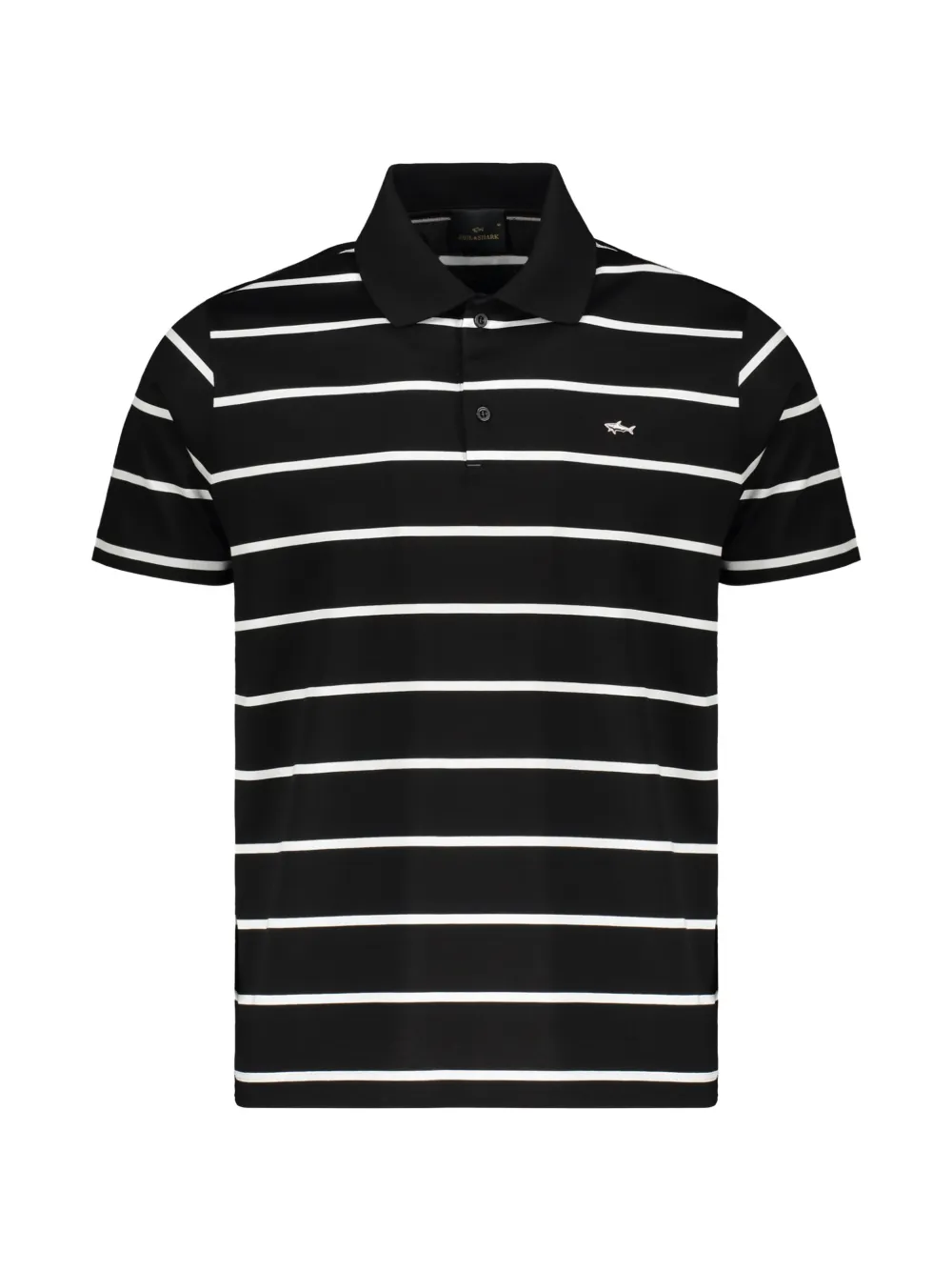 Paul & Shark striped cotton polo shirt - Nero