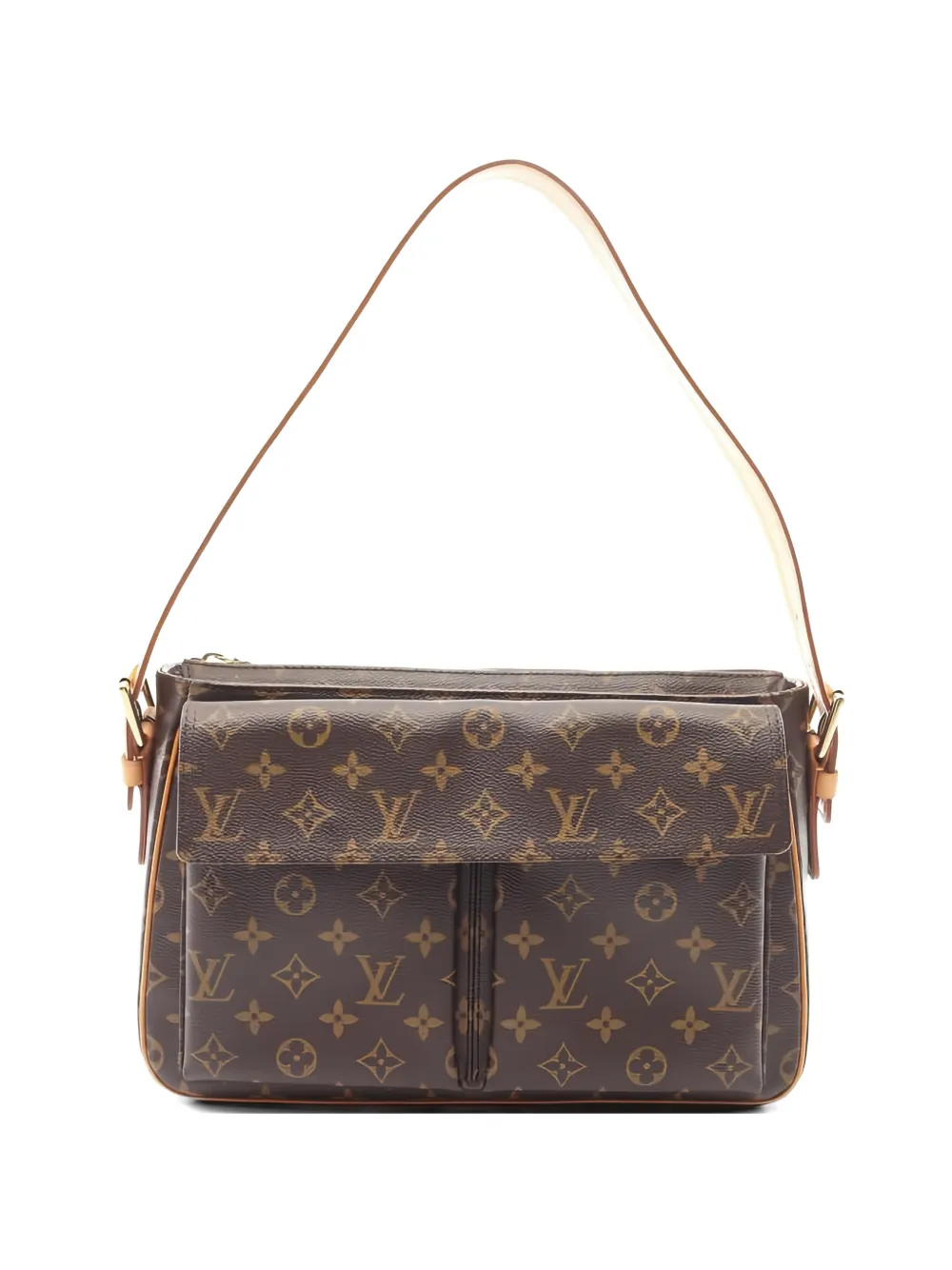 Louis Vuitton Pre-Owned 2003 GM Monogram Vivacite shoulder bag - Marrone