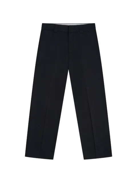 Gosha Rubchinskiy logo-label straight-leg trousers