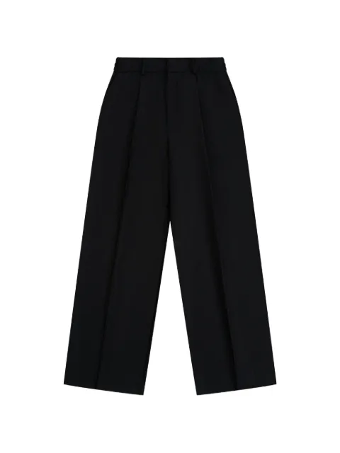 Gosha Rubchinskiy pressed-crease wide-leg trousers