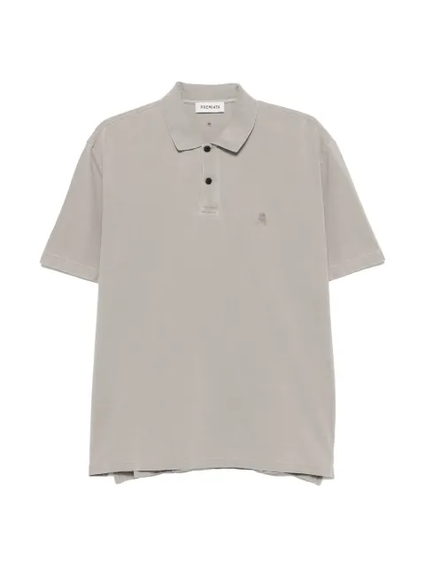 Premiata logo-embroidered short-sleeve polo shirt
