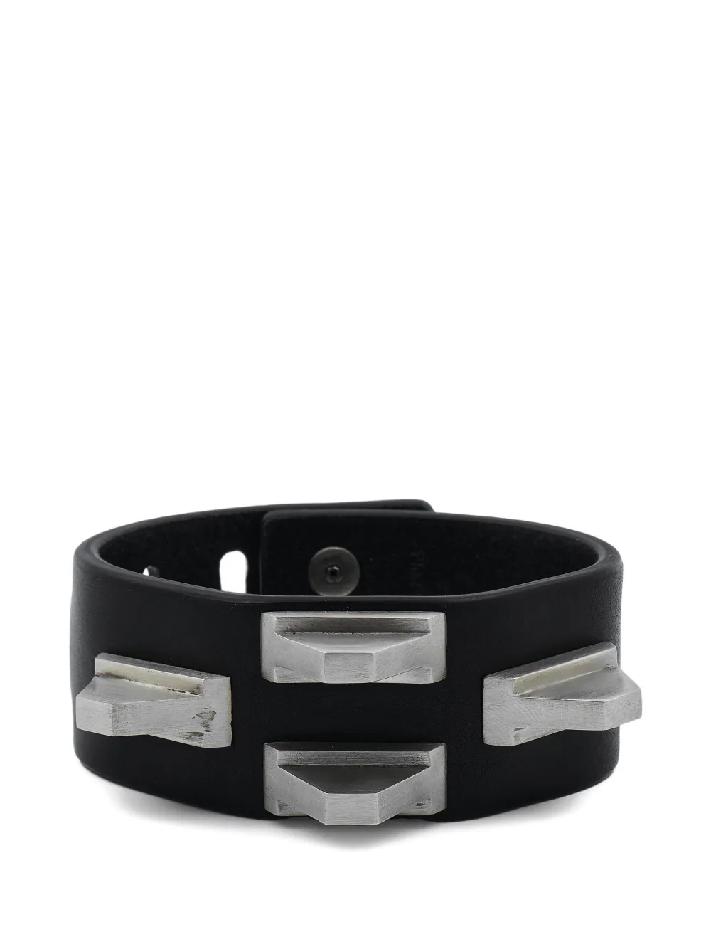 Parts of Four leather charm bracelet - Nero